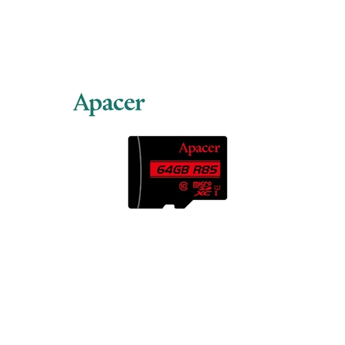 کارت حافظه microSDXC اپیسر مدل AP64G ظرفیت 64 گیگابایت